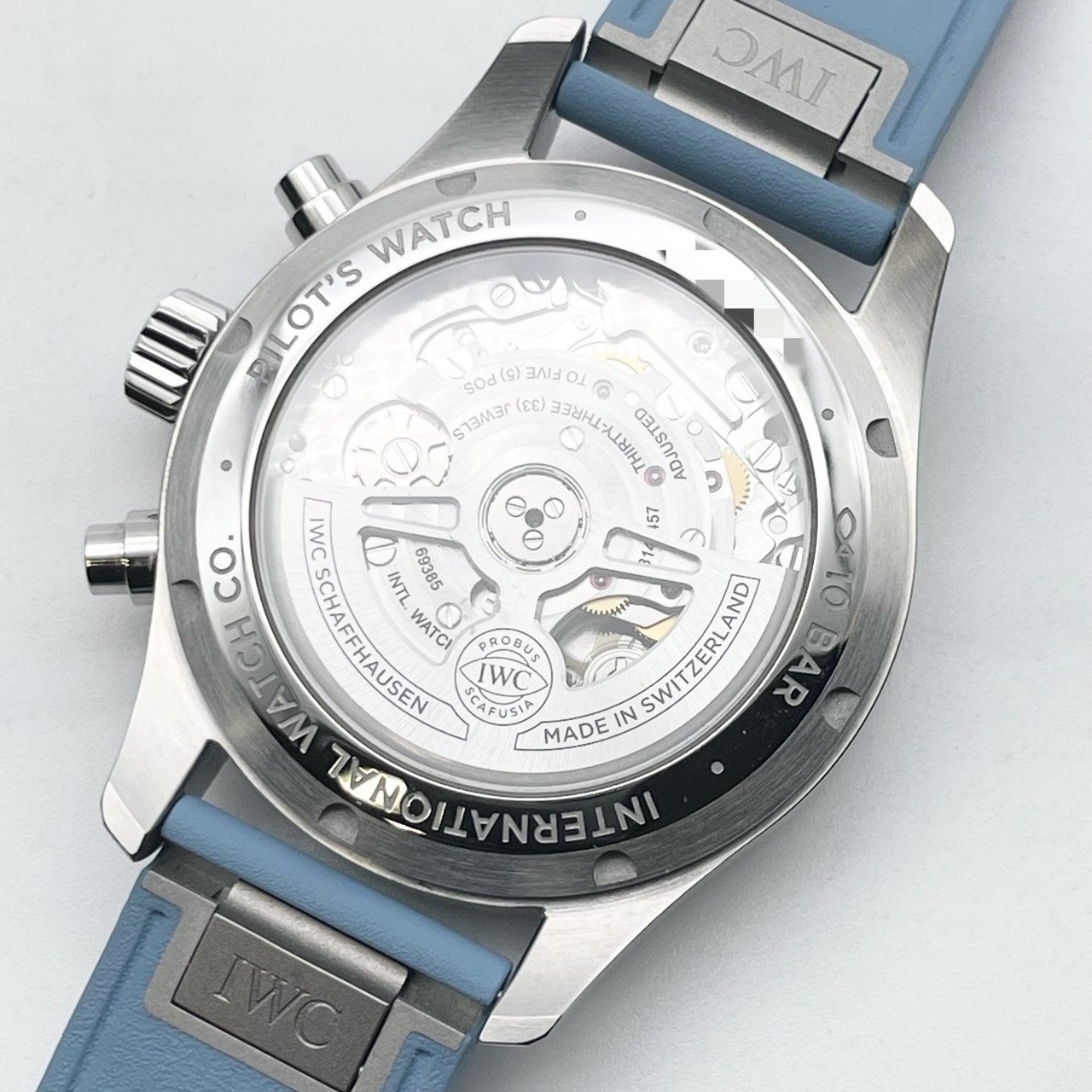 【定価約114万円！】 IWC パイロット・ウォッチ・クロノグラフ IW388117 ブルー 41mm