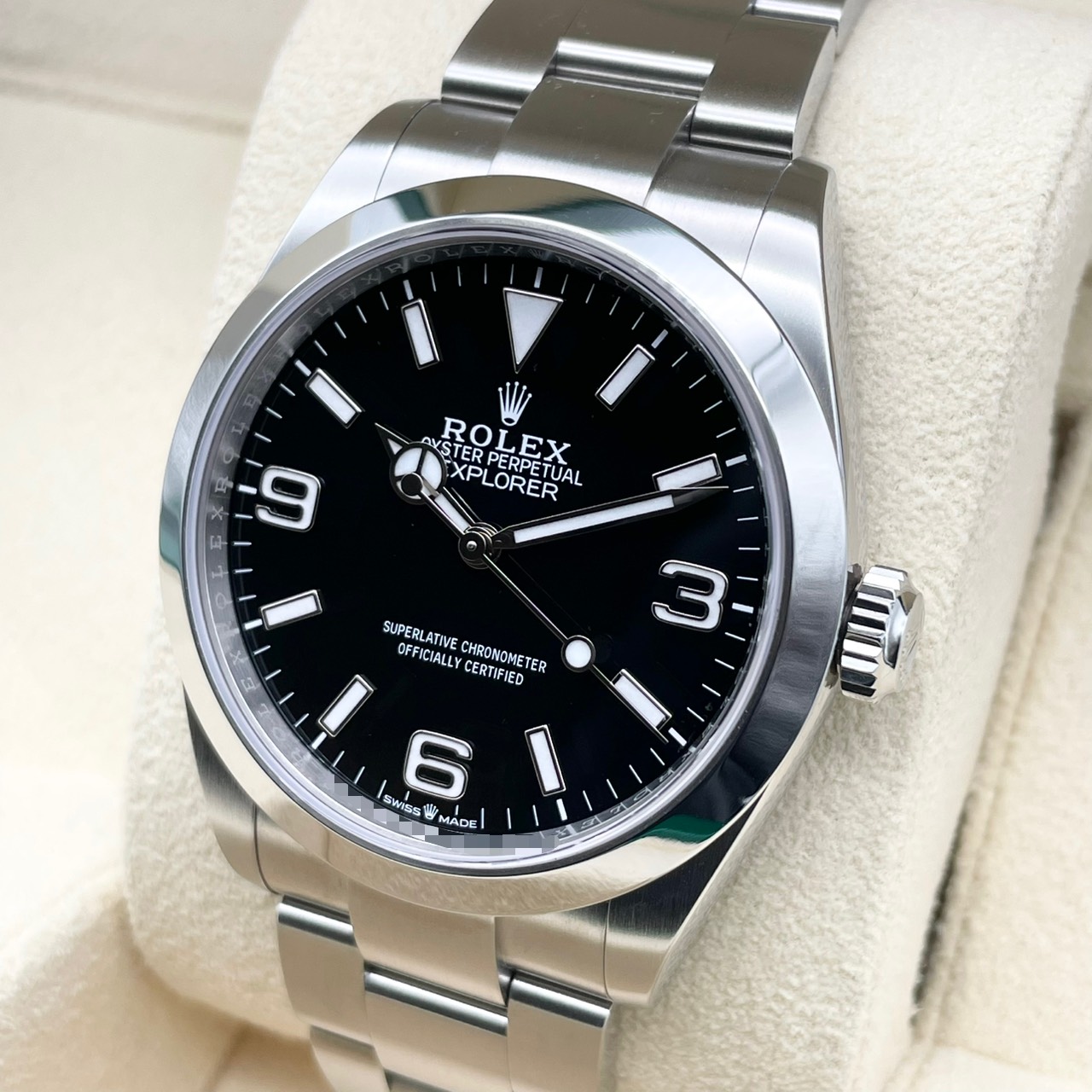 ロレックス エクスプローラー 224270 ブラック ステンレススチール 40mm