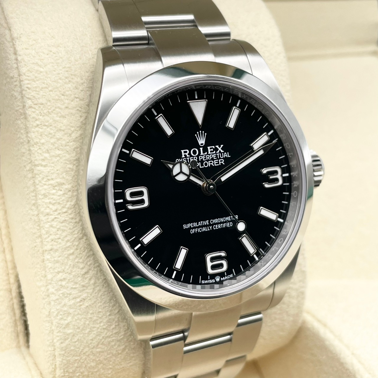 ロレックス エクスプローラー 224270 ブラック ステンレススチール 40mm