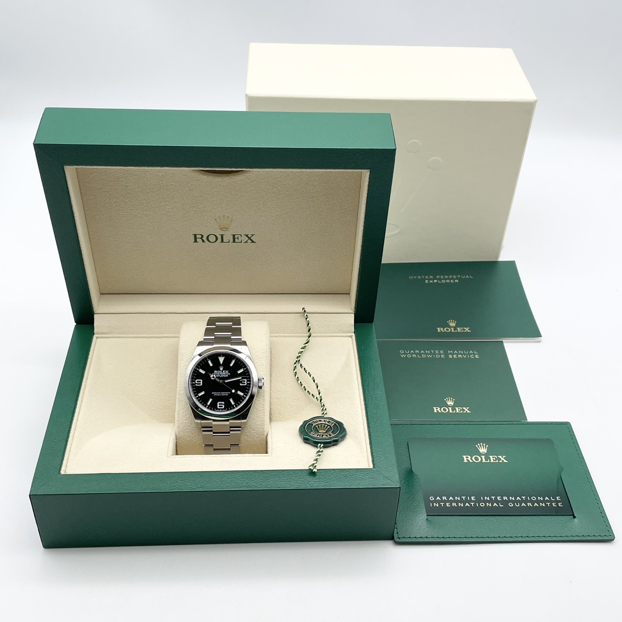 ロレックス エクスプローラー 224270 ブラック ステンレススチール 40mm