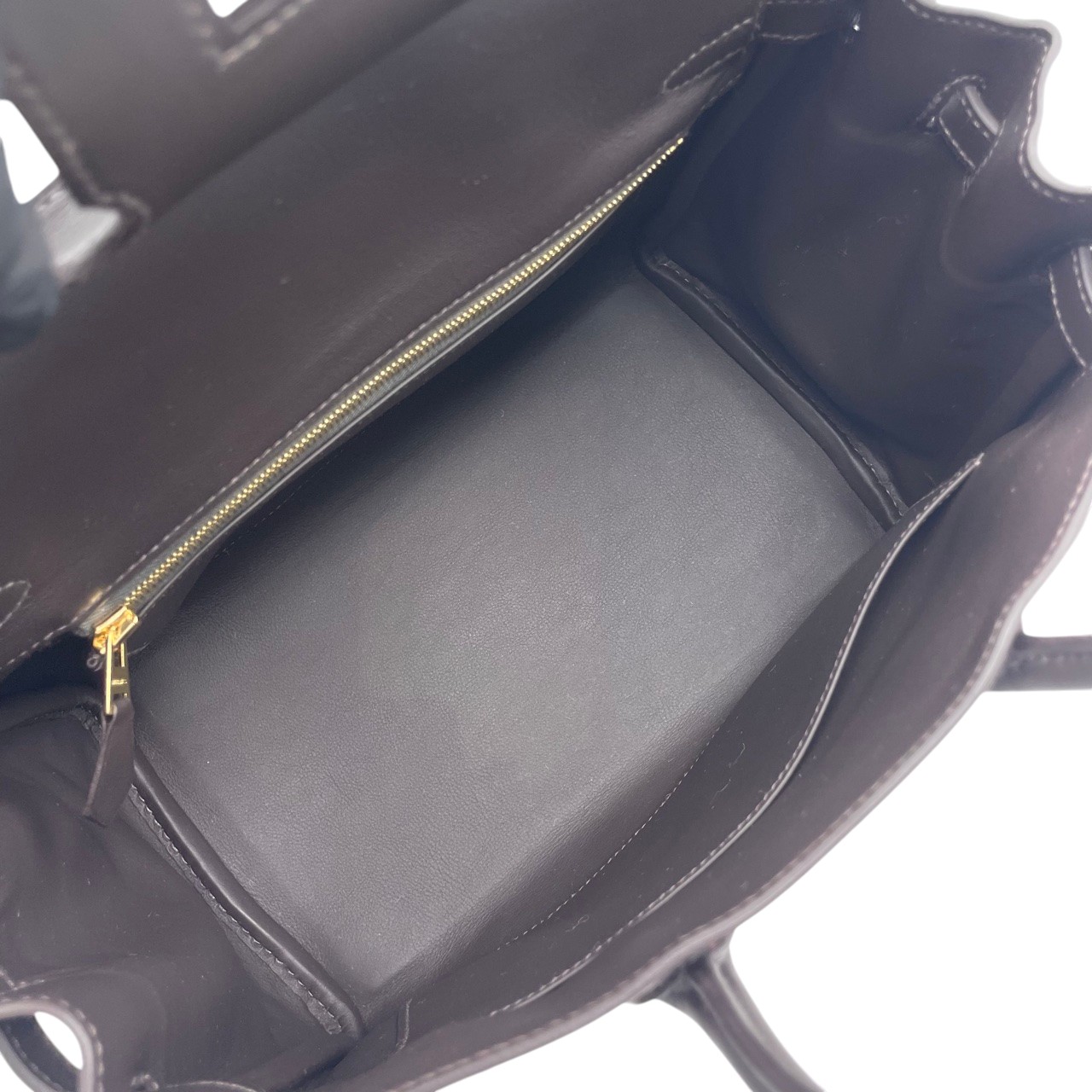 【現金特価】エルメス バーキン 25 べブラン バイマテリアルトワル/スイフト ゴールド金具 K刻印