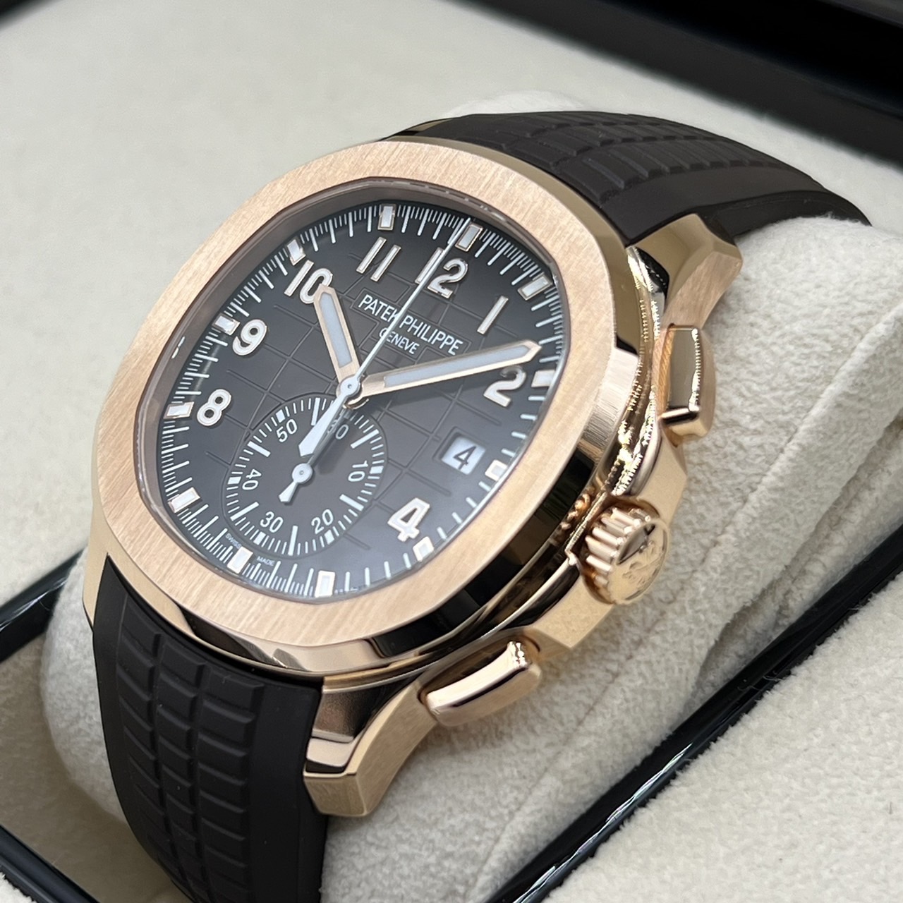 2023年8月保証書付属！】パテックフィリップ アクアノート 5968R-001