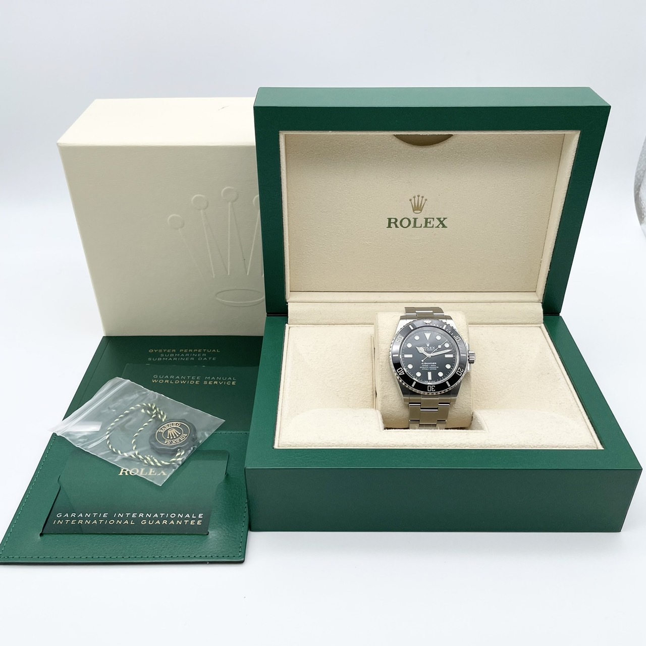ロレックス サブマリーナ ノンデイト 124060 ブラック 41mm ステンレス