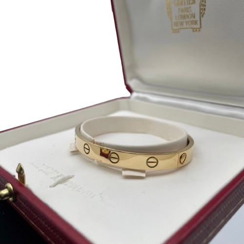 カルティエ ラブブレスレット 17 CRB6047517 イエローゴールド