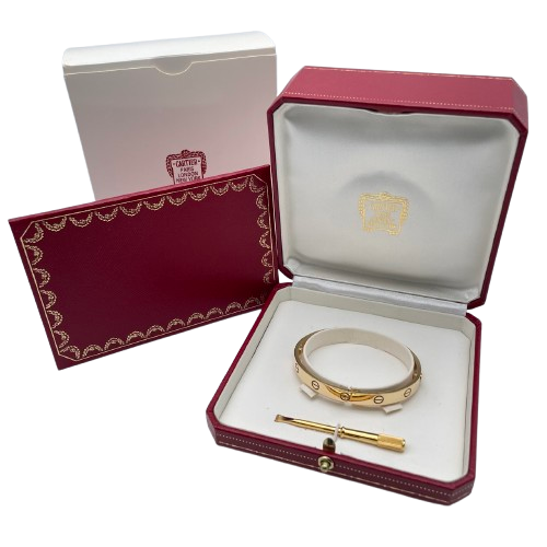 カルティエ ラブブレスレット 17 CRB6047517 イエローゴールド