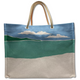 エルメス ESCALE A LA PLAGE ビーチバッグ 103617M 48 トワルアッシュ