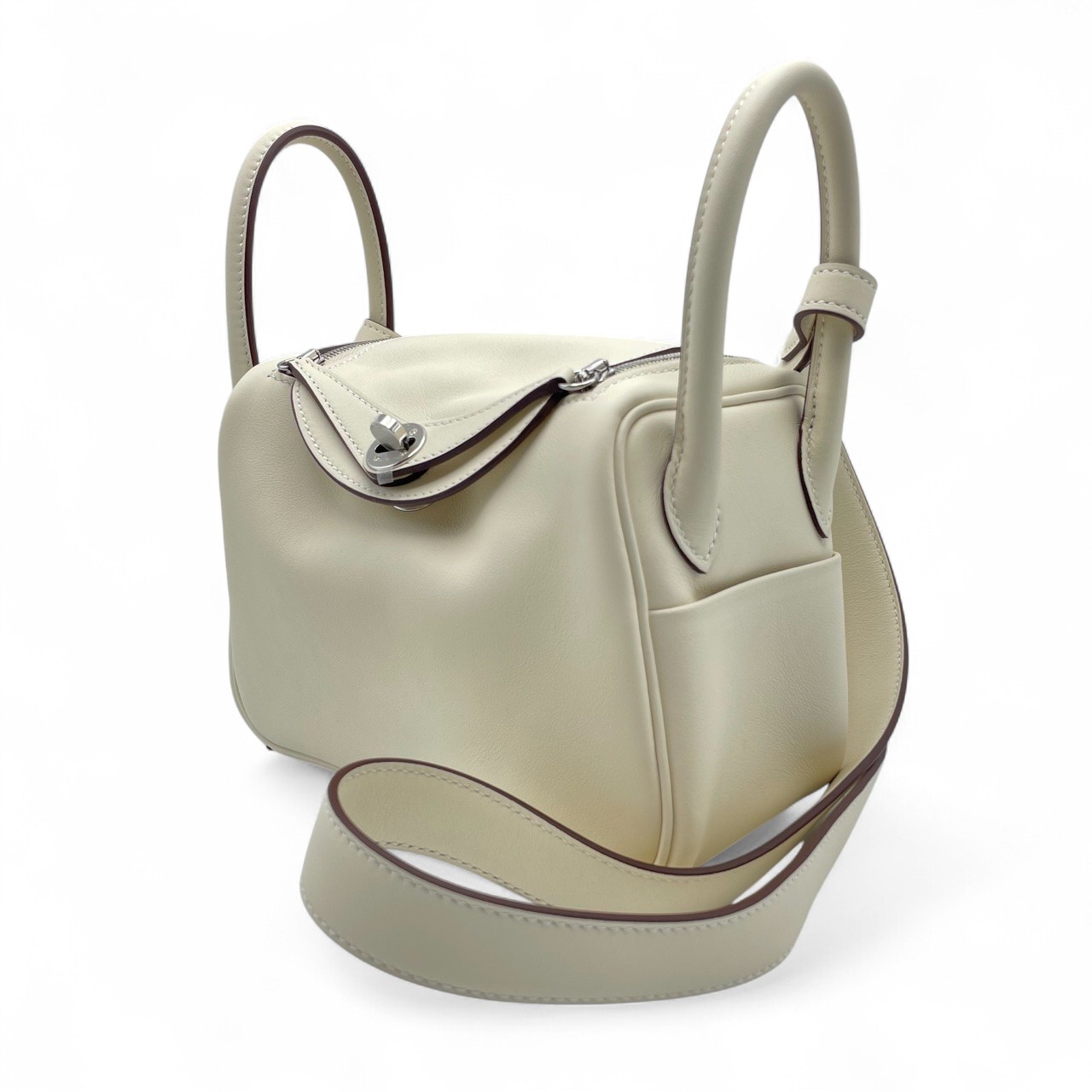 エルメス リンディミニ 20 ナタ スイフト シルバー金具 K刻印