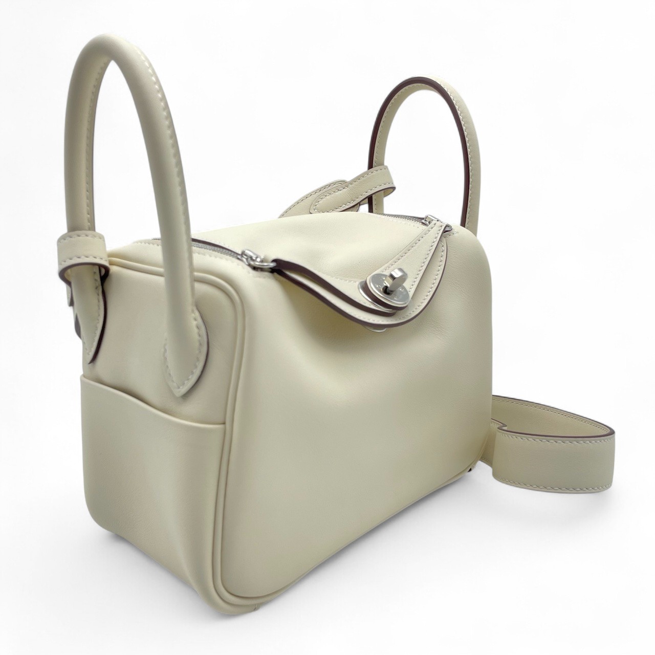 エルメス リンディミニ 20 ナタ スイフト シルバー金具 K刻印