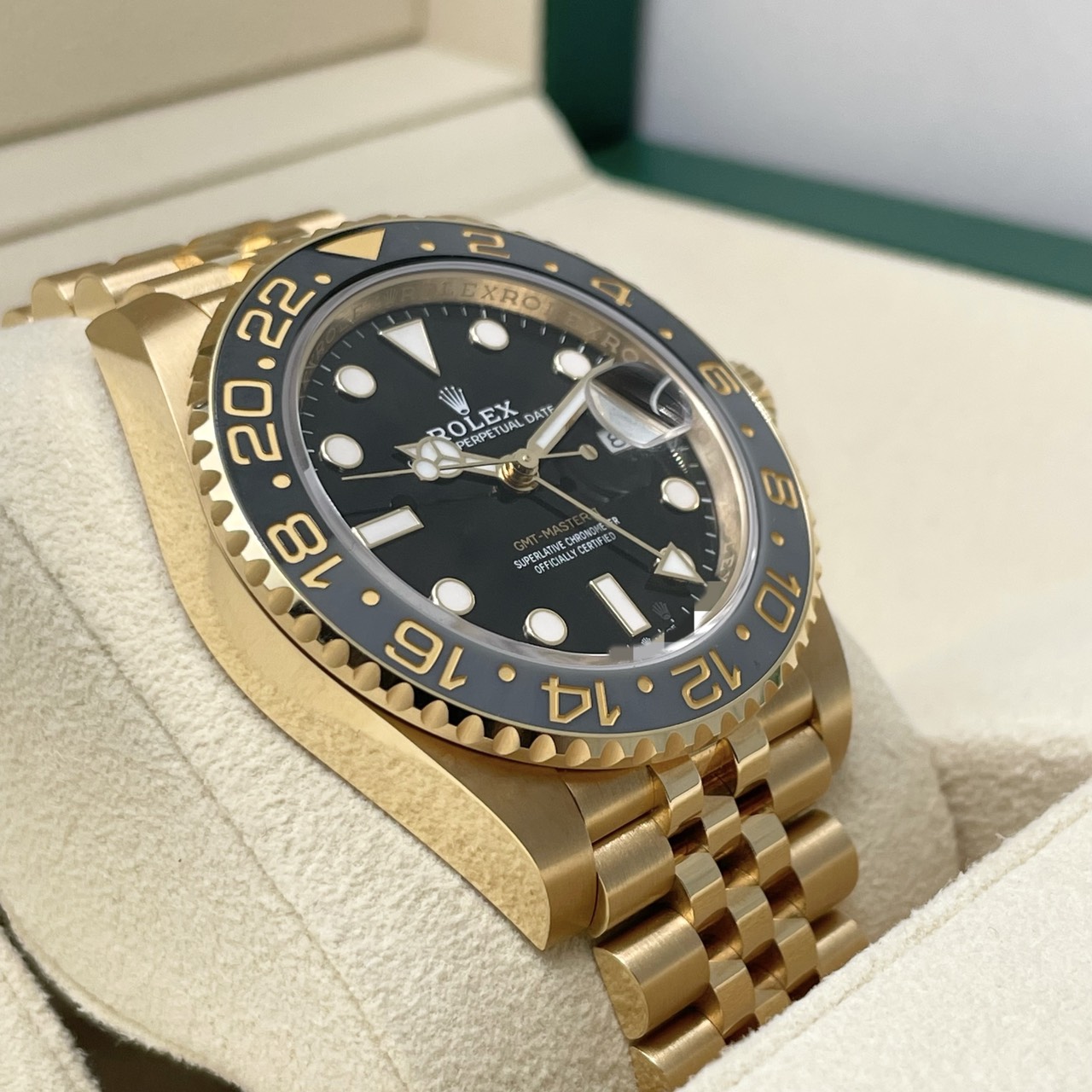 ロレックス GMT マスター Ⅱ ジュビリー ブレスレット ロレックス GMTマスターII 126718GRNR イエローゴールド
