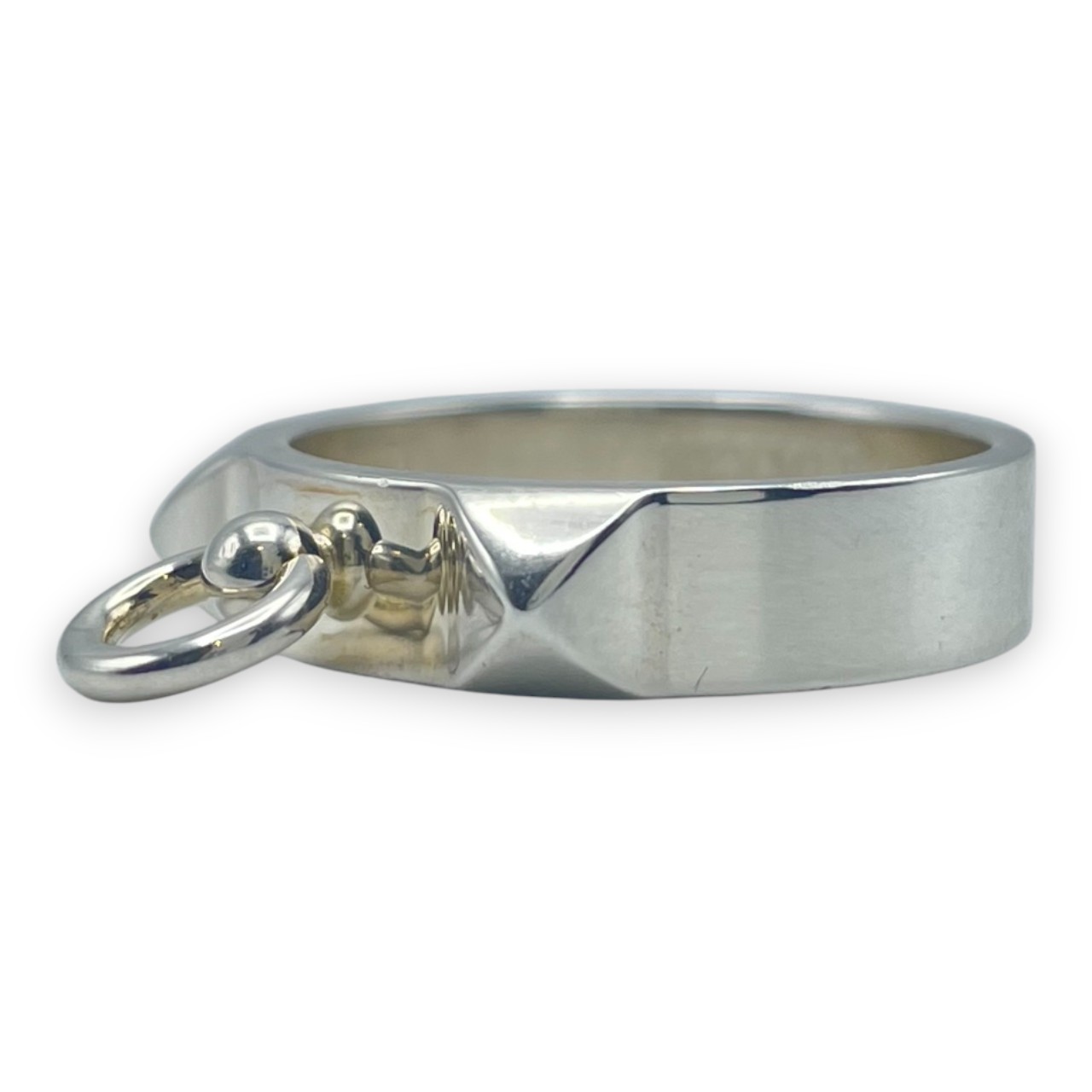 エルメス コリエ・ド・シアン リング PM 57 シルバー925 17号