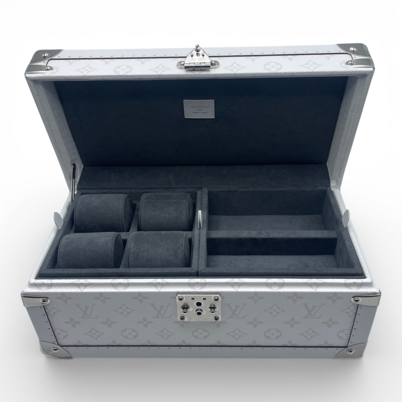 ルイ・ヴィトン コフレ アクセソワール トランク ホワイト タイガラマ