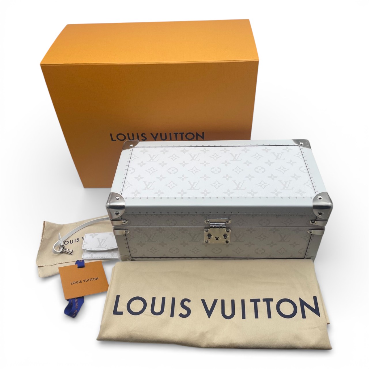 ルイ・ヴィトン コフレ アクセソワール トランク ホワイト タイガラマ