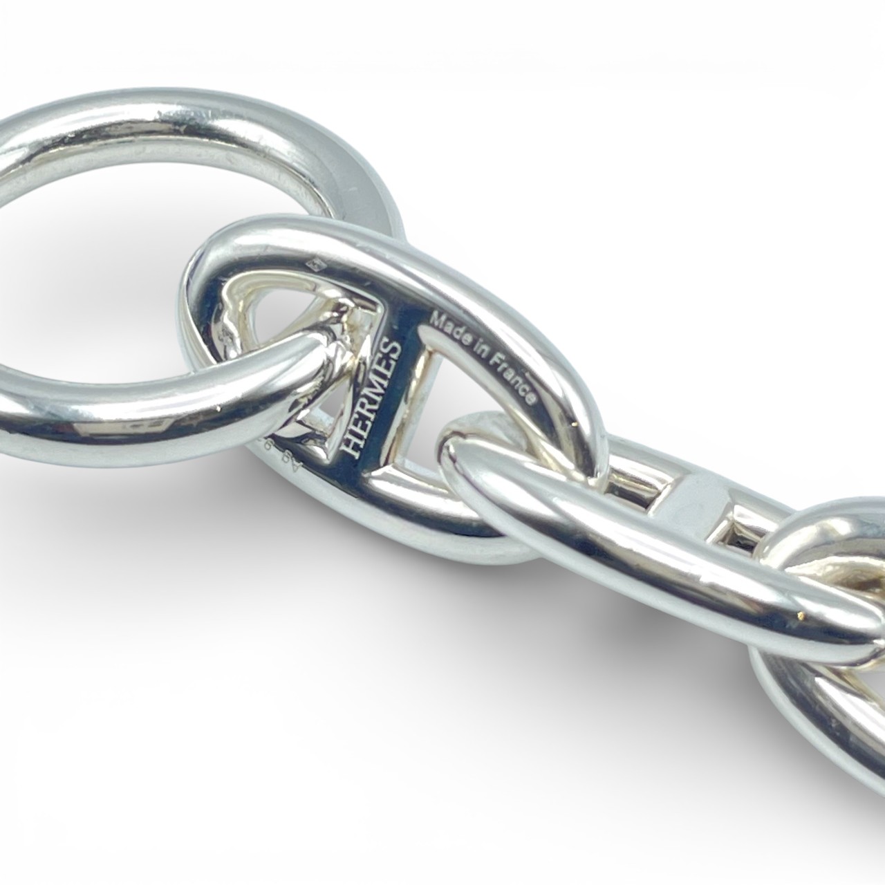 エルメス シェーヌ・ダンクル ブレスレット GM シルバー925 14コマ