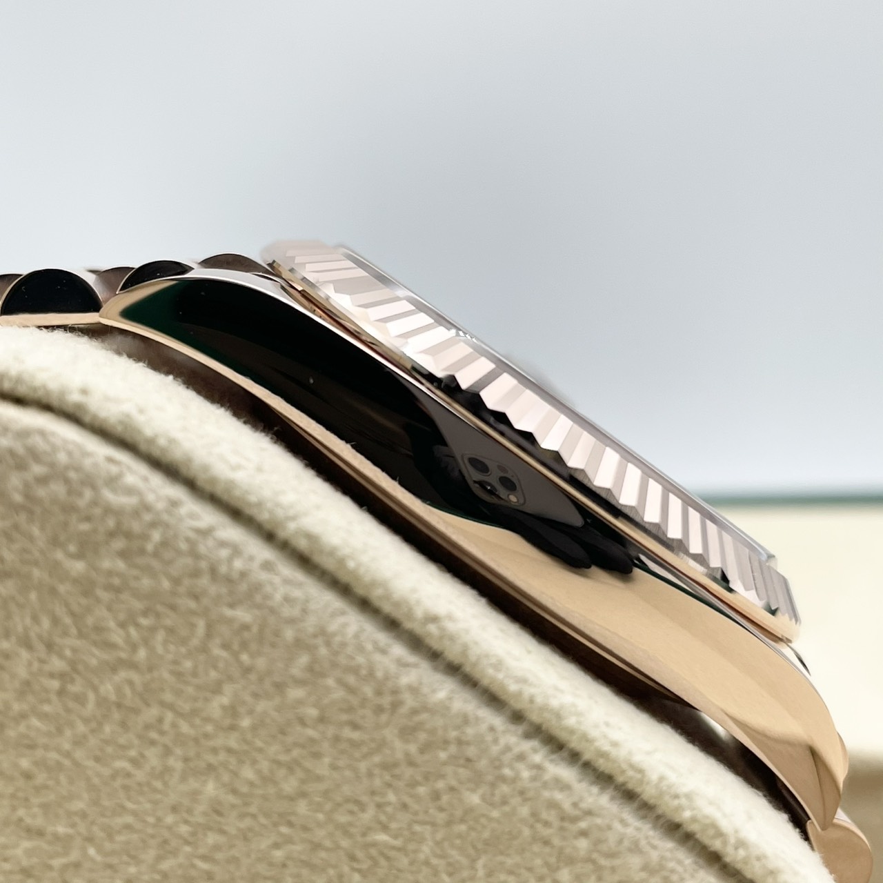 ロレックス デイデイト 228235 スレートオンブレ エバーローズゴールド 40mm