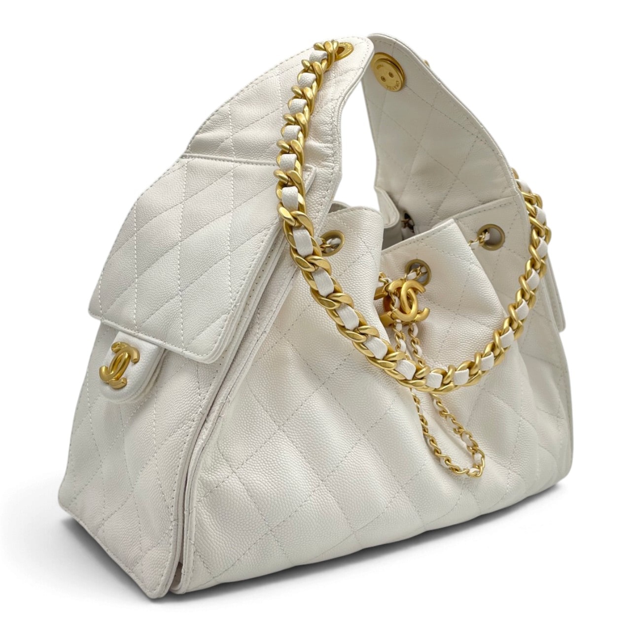 シャネル CHANEL 25 スモール ハンドバッグ ホーボーバッグ W26 