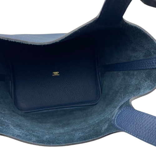 定価以下多数あり】エルメス ピコタンロック MM ブルードゥプルス  