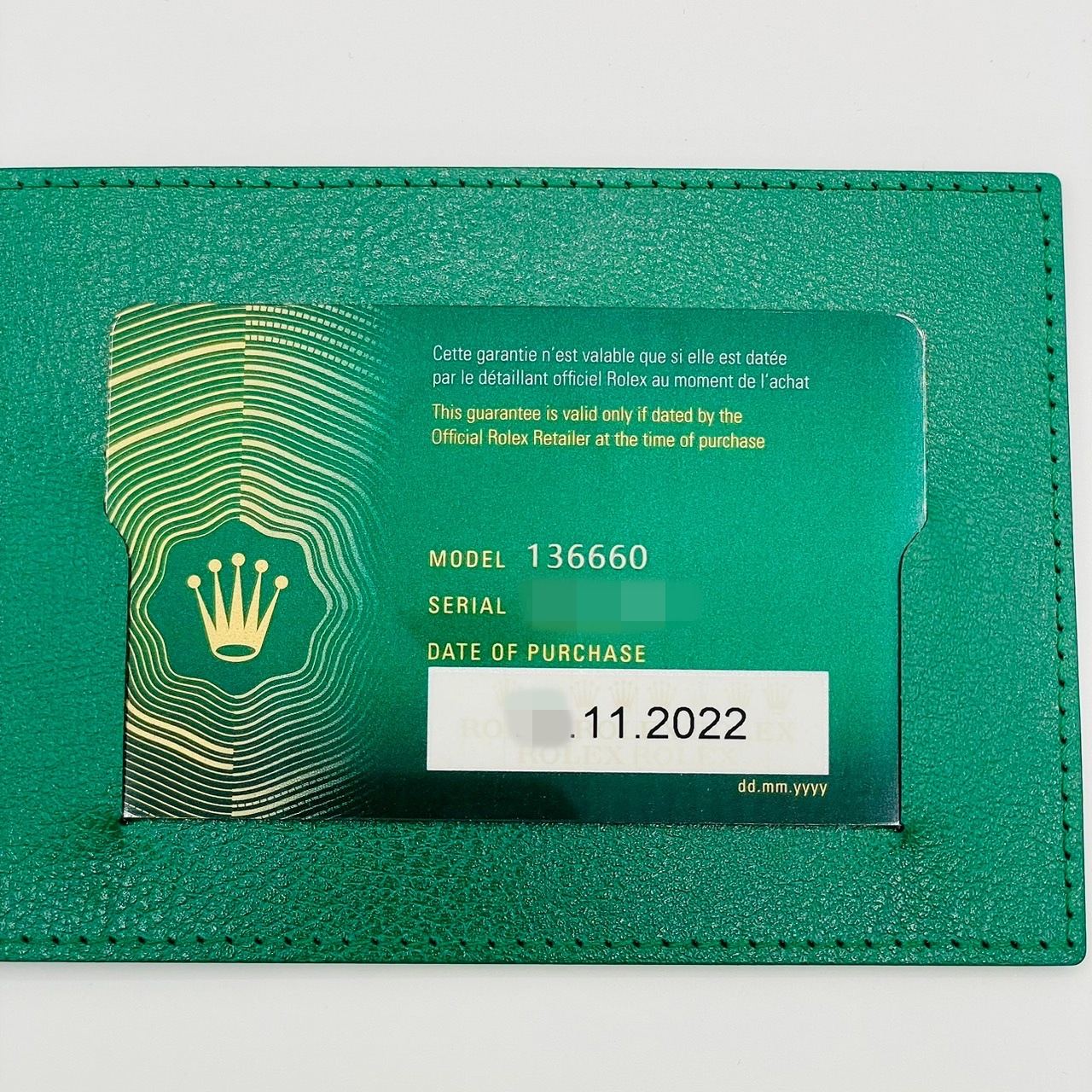 ロレックス シードゥエラー 136660 オイスターブレスレット Dブルー