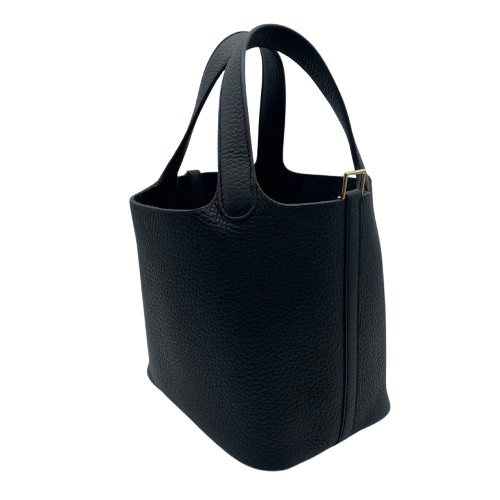 エルメス ピコタンロック PM ノワール トリヨンクレマンス ゴールド金具 W刻印