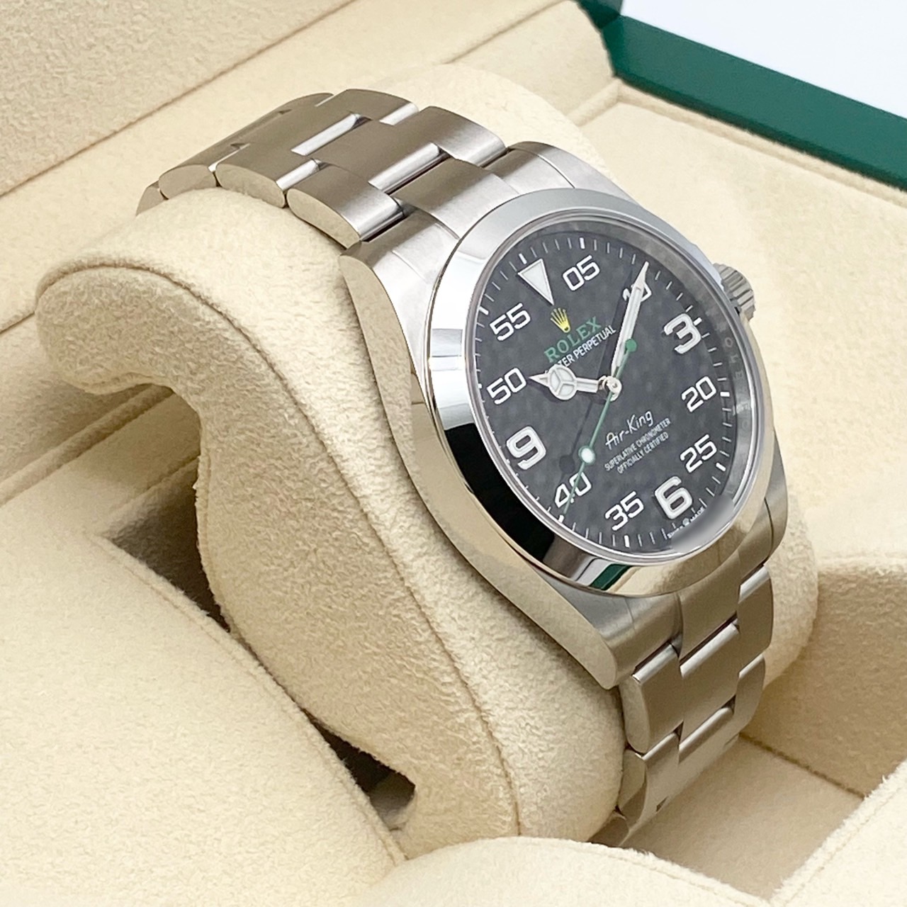 ロレックス エアキング 126900 ブラック 40mm