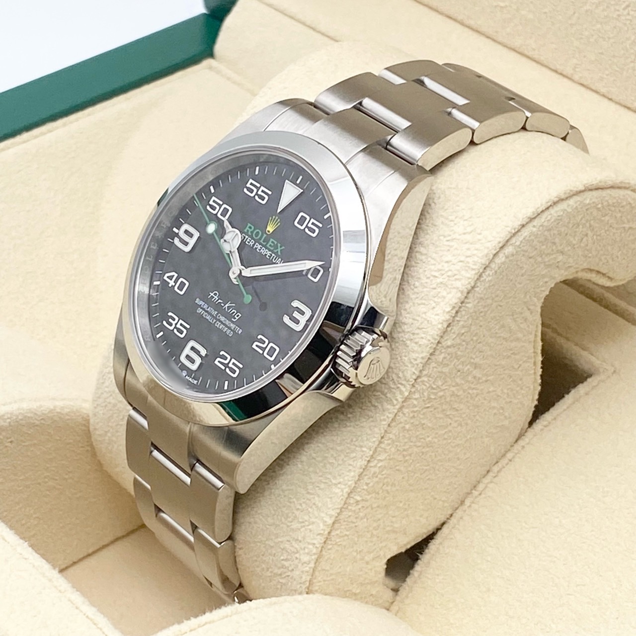 ロレックス エアキング 126900 ブラック 40mm