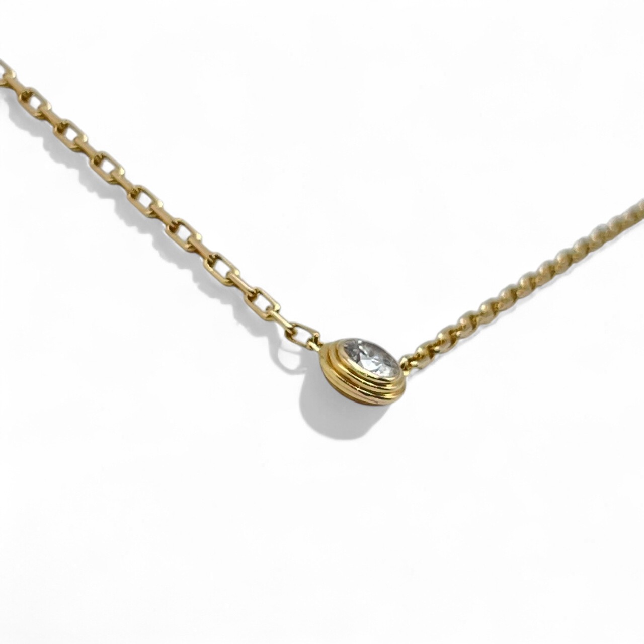 カルティエ ダムール ネックレス B7215700 スモールサイズ ピンクゴールド