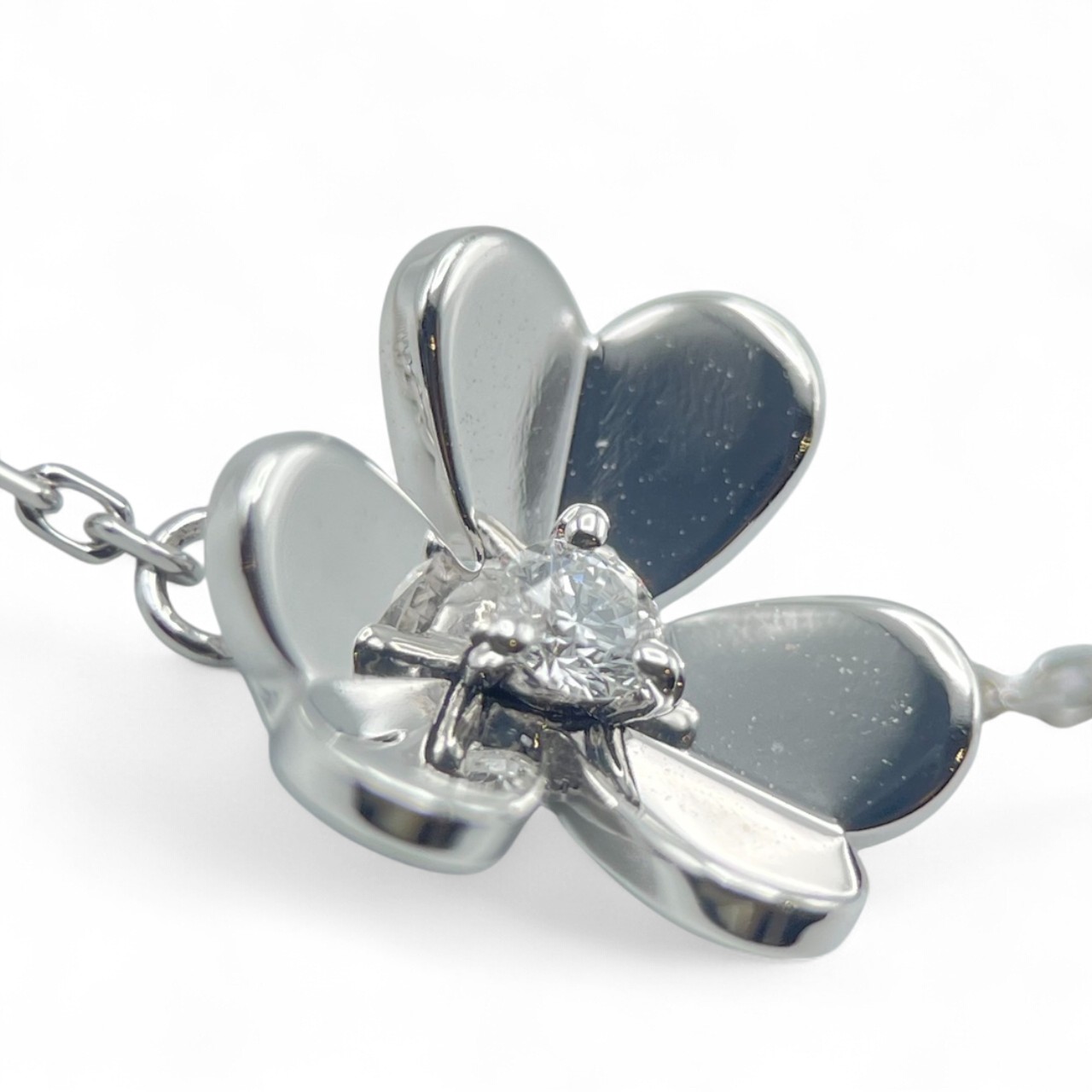 ヴァンクリーフ＆アーペル フリヴォル ブレスレット VCARP0J500 ダイヤモンド ホワイトゴールド