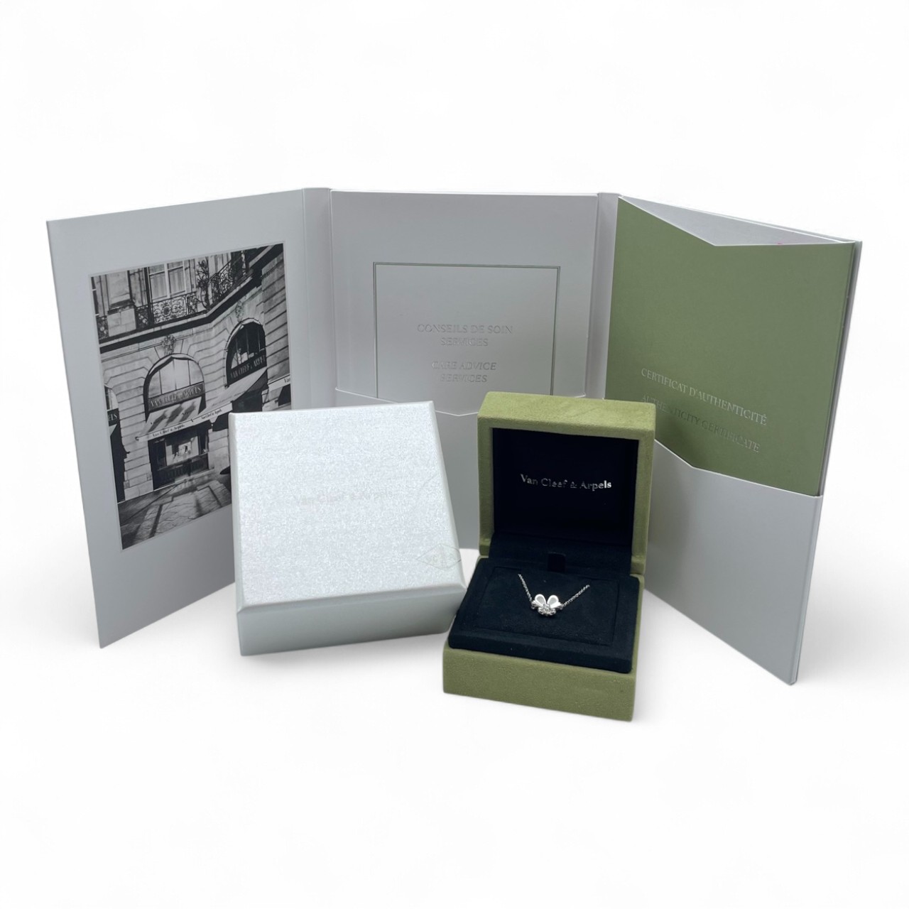 ヴァンクリーフ＆アーペル フリヴォル ブレスレット VCARP0J500 ダイヤモンド ホワイトゴールド