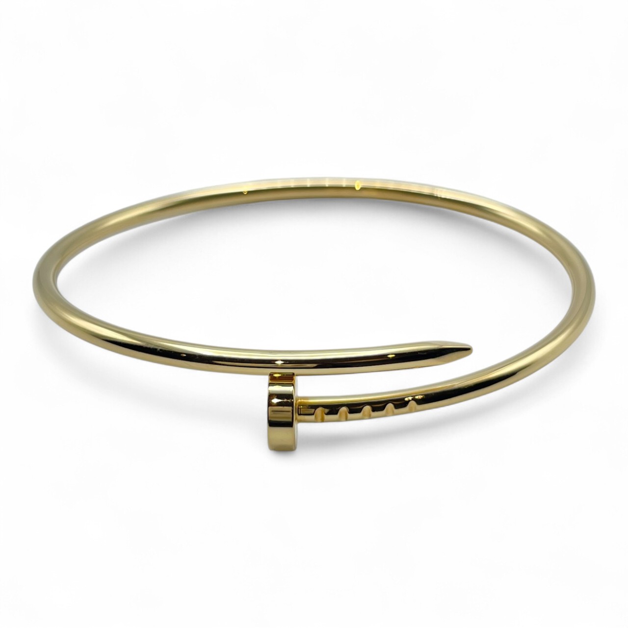 カルティエ ジュスト アン クル ブレスレット スモールモデル 16 イエローゴールド