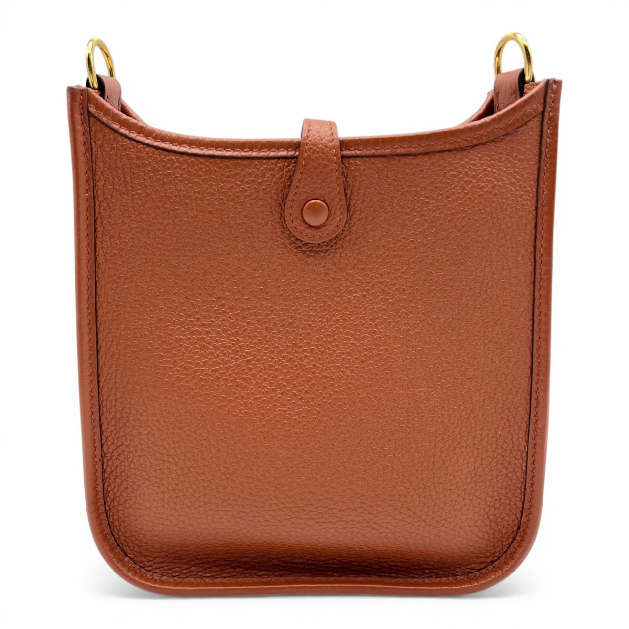 エルメス HERMES ショルダーバッグ エヴリン TPM アマゾーヌ U刻印 2022年 モーヴシルベストル トリヨンクレマンス シルバー金具 【中古】 エルメス ミニエヴリン TPM ゴールド トリヨンクレマンス シルバー金具
