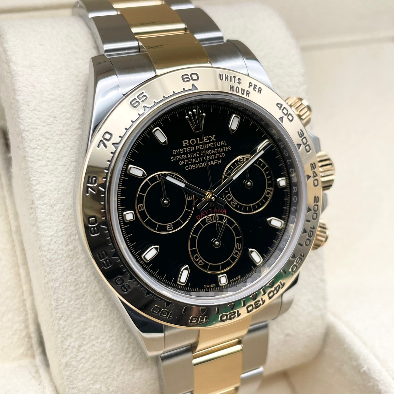 ロレックス デイトナ 116503 ステンレススチール イエローゴールド ブラック 40mm