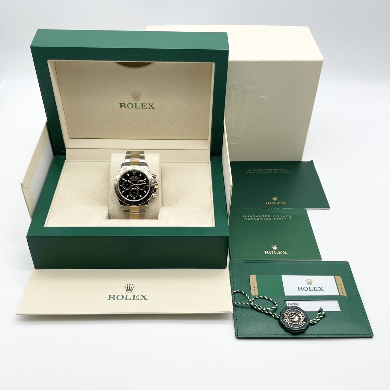 ロレックス デイトナ 116503 ステンレススチール イエローゴールド ブラック 40mm