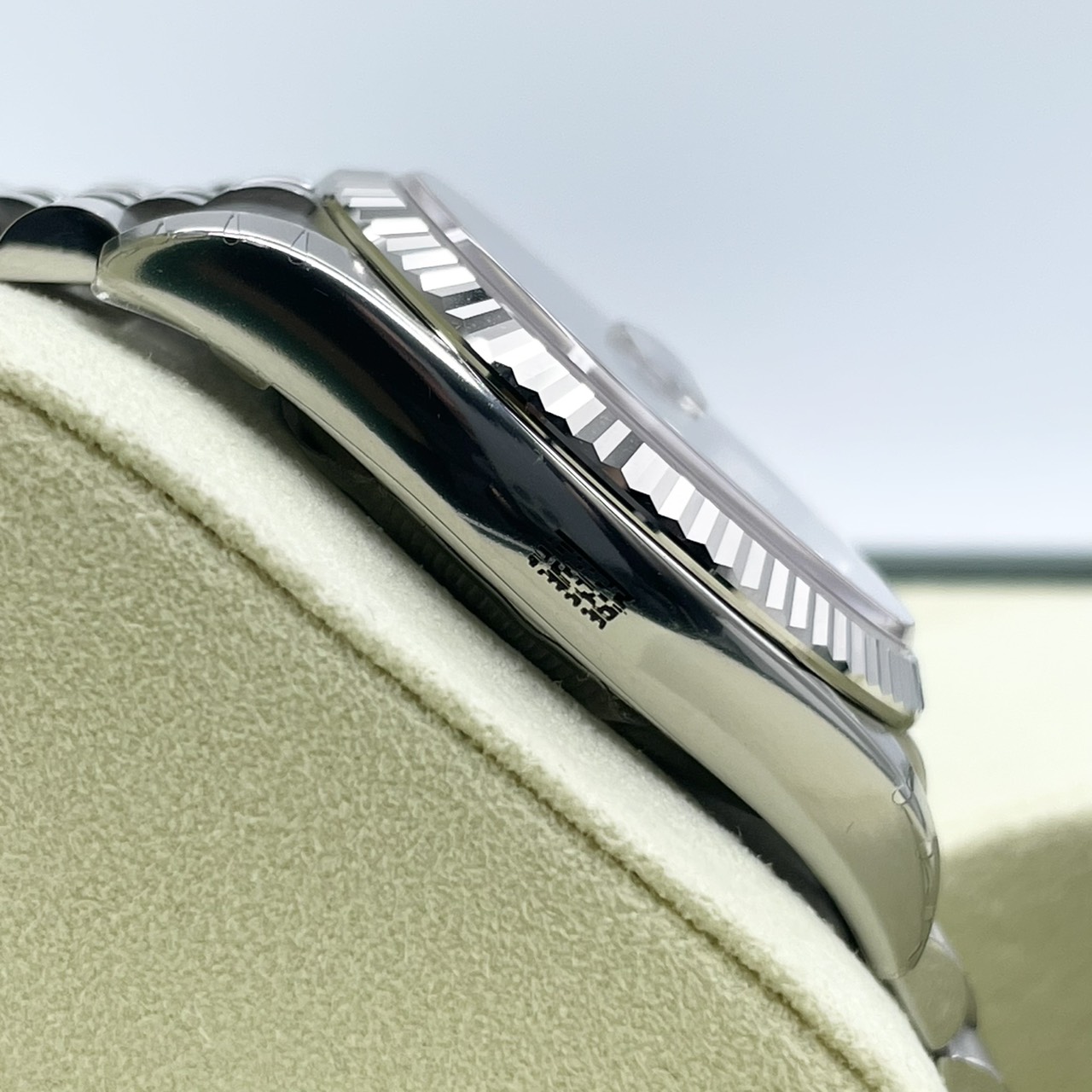 ロレックス デイトジャスト 116234 ブラック ジュビリーブレス 36mm