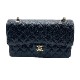 【現金特価】シャネル マトラッセ ブラック キャビアスキン ゴールド金具