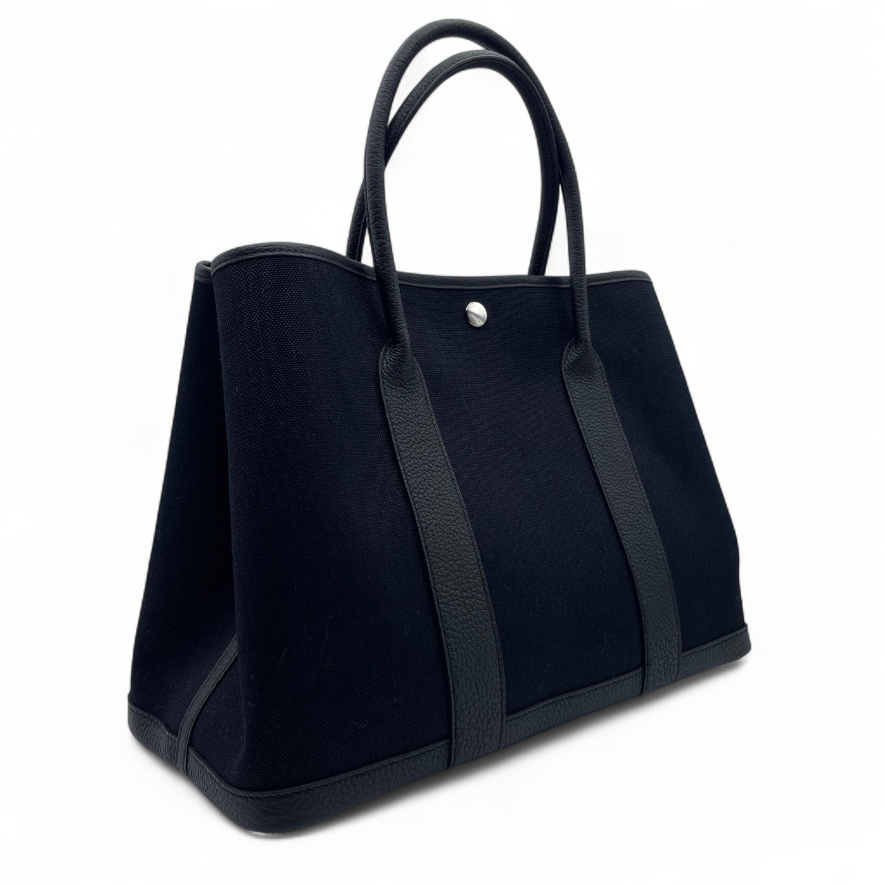 【Taka様】HERMES エルメス ガーデンパーティ　PM ノワール 黒 エルメス ガーデンパーティ PM ノワール トワルアッシュ