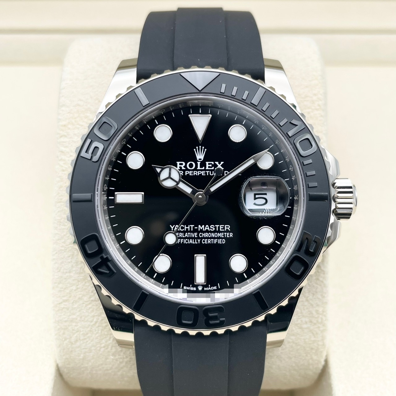 【25年11月最新ギャラ！】ロレックス ヨットマスター 226659 ブラック ホワイトゴールド 42mm