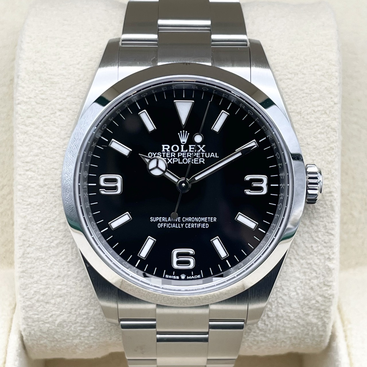 ロレックス エクスプローラー 124270 ブラック 36mm