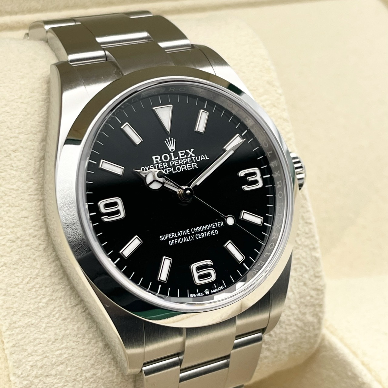 ロレックス エクスプローラー 124270 ブラック 36mm