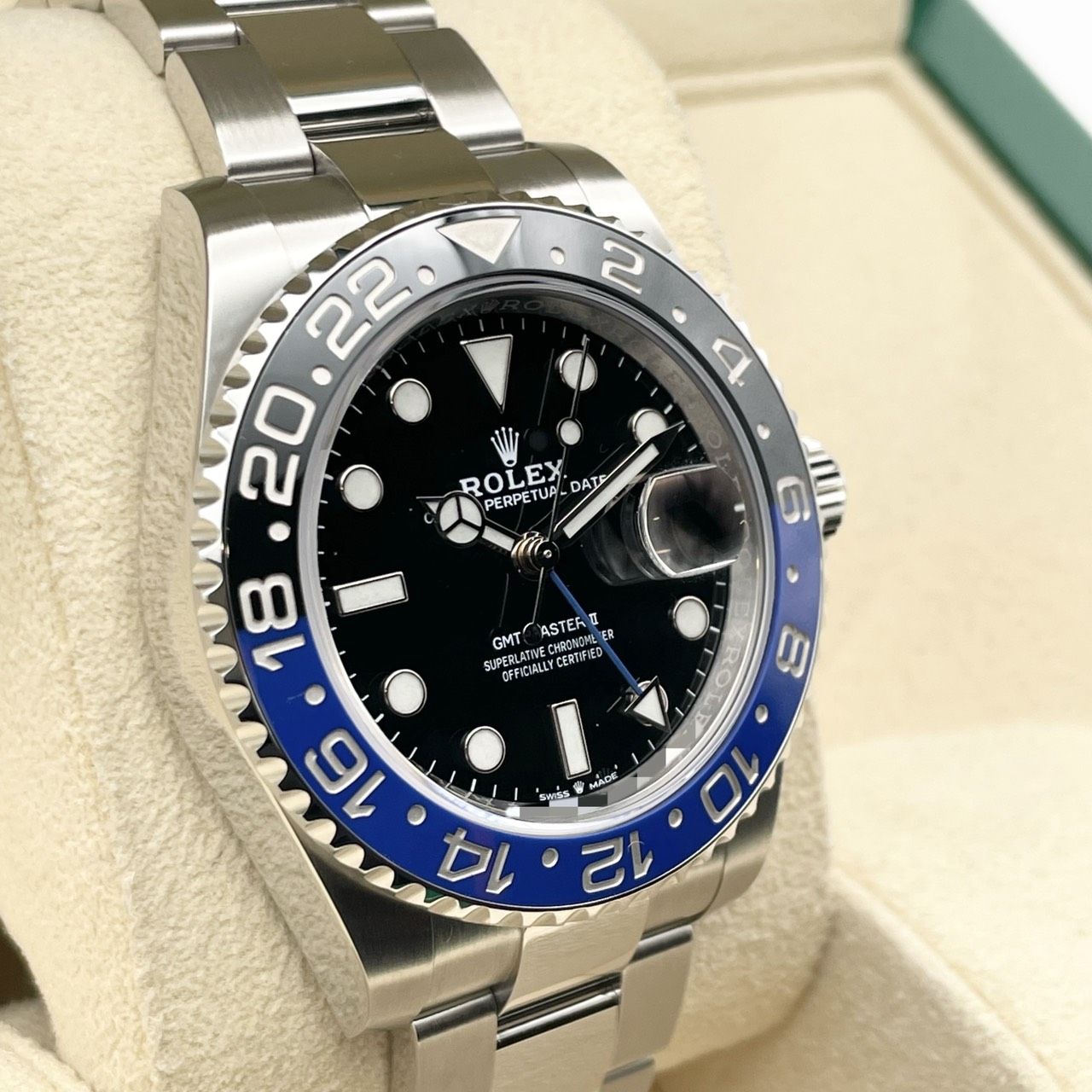 ロレックス GMTマスターII 126710BLNR バットマン オイスターブレス 40mm