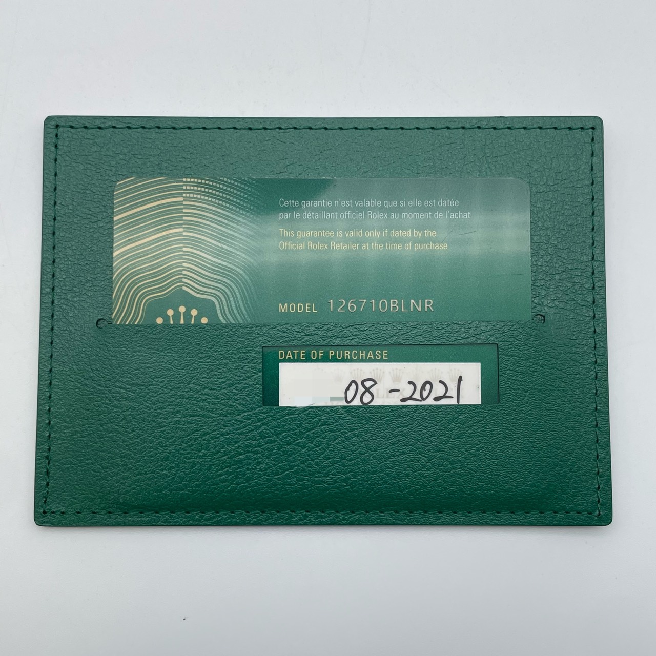 ロレックス GMTマスターII 126710BLNR バットマン オイスターブレス 40mm