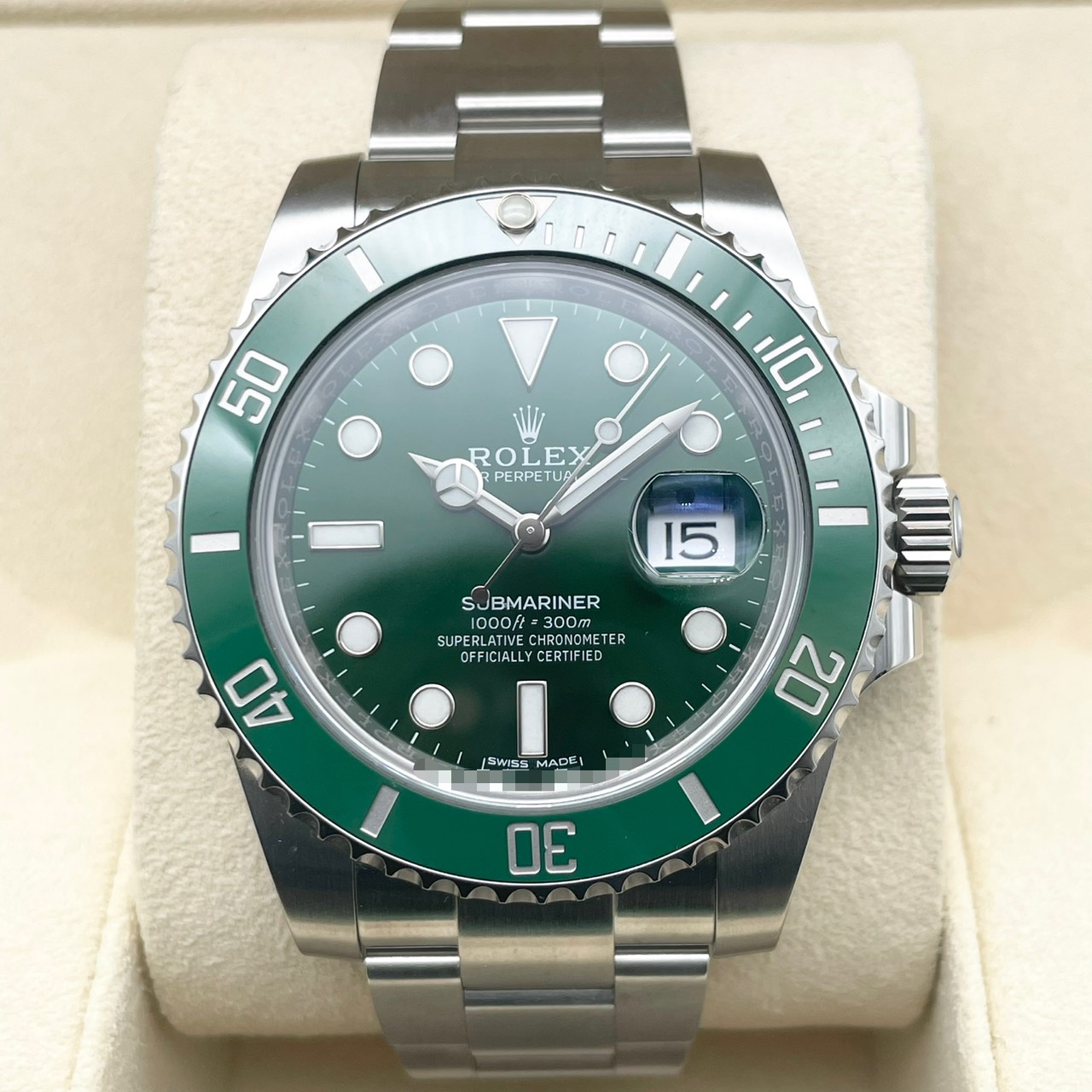 廃盤モデル！鏡面バックル】ロレックス サブマリーナーデイト 116610LV