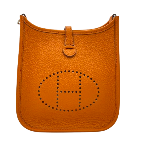 ❤未使用品❤エヴリンTPM オレンジ シルバー金具 エルメス B刻印 エブリン エルメス エヴリン TPM トリヨンクレマンス オレンジ シルバー