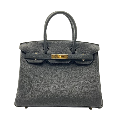 エルメス バーキン 30 ブラック トゴ ゴールド金具 B刻印