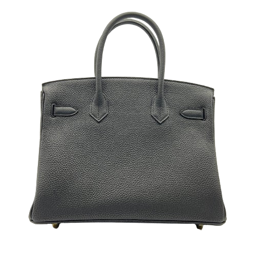 エルメス バーキン 30 ブラック トゴ ゴールド金具 B刻印