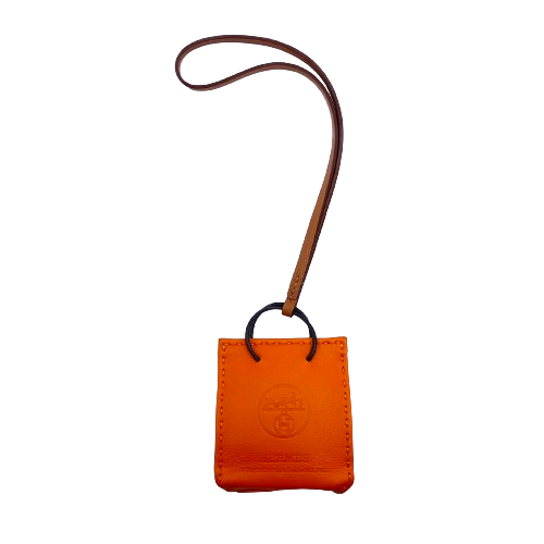 最終価格　HERMES サックオランジュ　バッグチャーム　エルメス エルメス<br>サック オランジュ チャーム<br>フュー<br