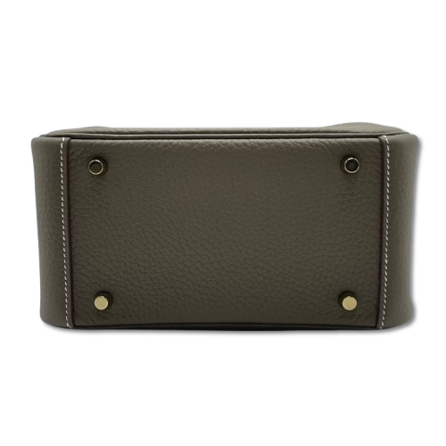 エルメス リンディミニ 20 エトゥープ トリヨンクレマンス ゴールド金具 W刻印