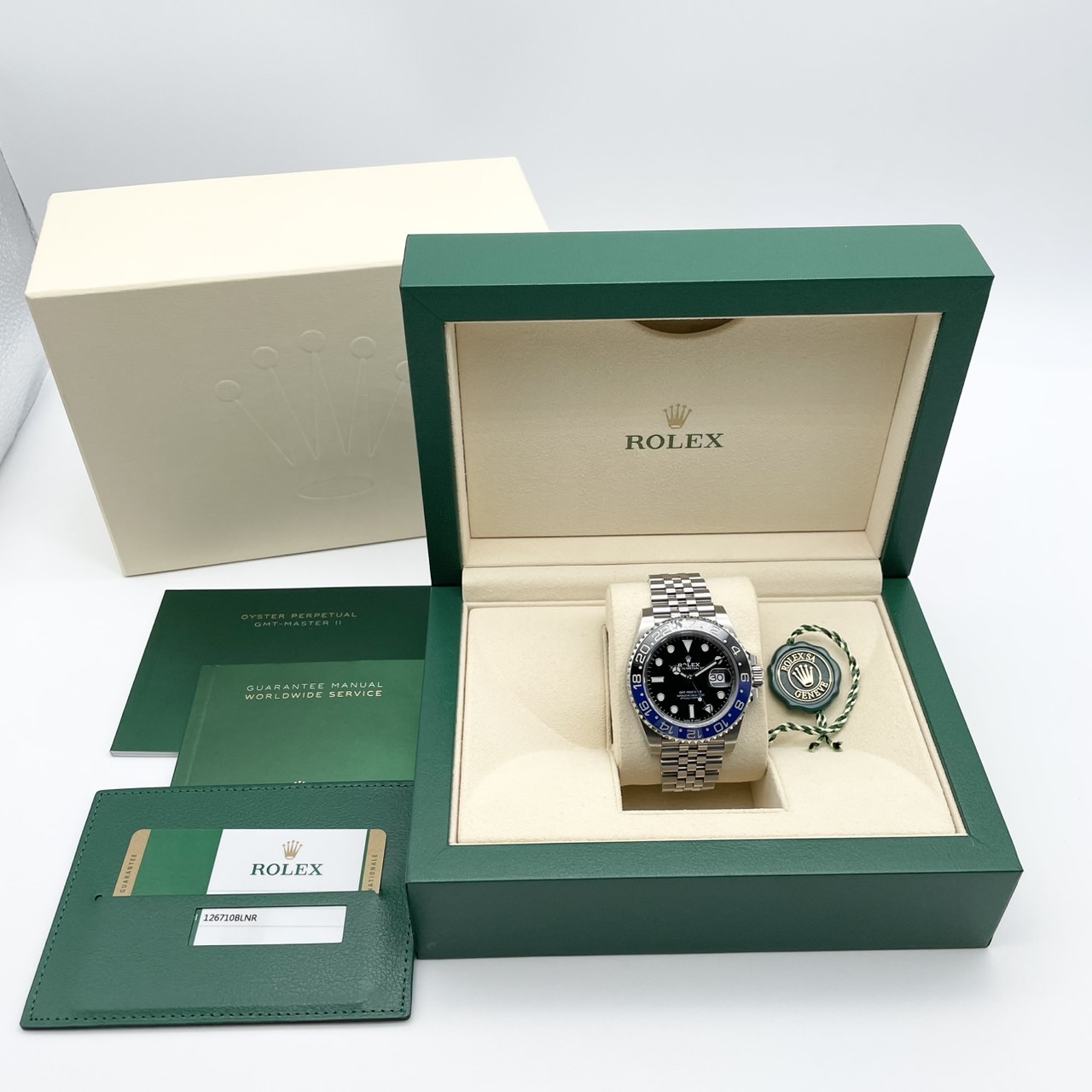 ロレックス GMTマスターII 126710BLNR バットマン ジュビリーブレス 40mm