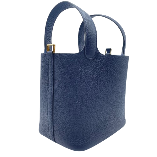 極美品・定番カラー★エルメス ピコタンロックPM ネイビー 濃紺 Y刻印 極美品・定番カラー☆エルメス ピコタンロックPM ネイビー 濃紺