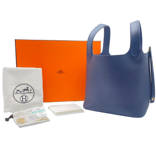 エルメス ピコタンロック PM ブルーニュイ トリヨンクレマンス