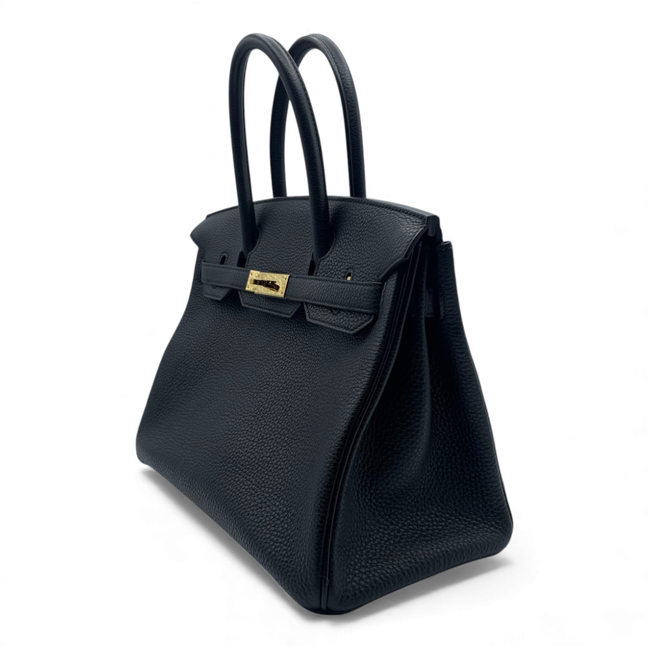 エルメス バーキン 30 ノワール トゴ ゴールド金具 D刻印