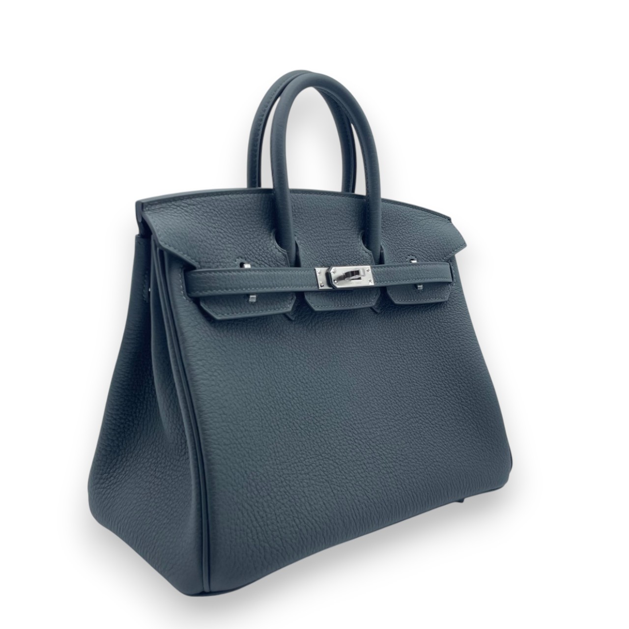 エルメス バーキン 25 ヴェールマングローブ トゴ シルバー金具 W刻印